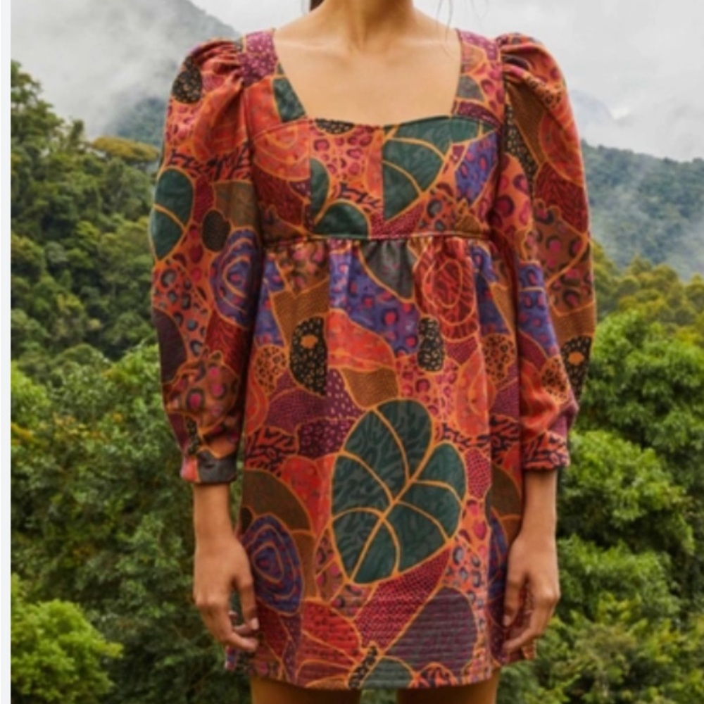 FARM RIO NWT hidden animals dress